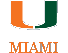 U Miami (logo, home)